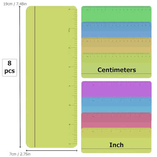Reading Guide Strips Set - Dyslexia & Learning Aid Bookmarks & Rulers
