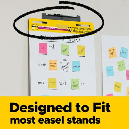 Post-it Super Sticky Easel Pad - Standard, 25 x 30 in, White, 2 Pads