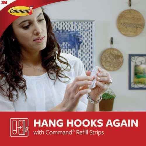 Command Medium Refill Strips [Removable]: 12-Pack (White) / 12-Pack