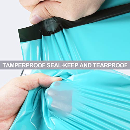 UCGOU Teal Poly Mailers 14.5x19 Inch 100 Pack Self-Sealing Waterproof Shipping Bags