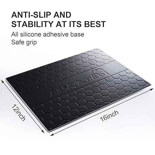 Glass Mouse Pad Micro Etched Surface and Whole Silicone Base,Improved Precision and Speed,Durable, Easy to Clean, Suitable for Gaming and Office Use (White)