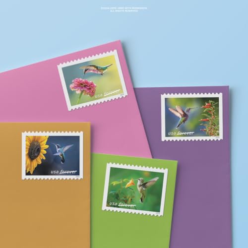 Garden Delights (Booklet of 20) First-Class Mail Forever Postage Stamps 2024 Scott 5845-5848