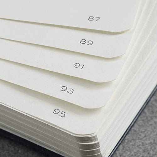 LEUCHTTURM1917 - Notebook Hardcover Master Classic A4+ - 235 Numbered Pages for Writing and Journaling (Navy, Ruled)