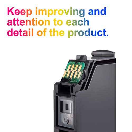 Uniwork Remanufactured Ink Cartridge Replacement for Epson 273 XL 273XL T273XL use for XP820 XP810 XP800 XP620 XP610 XP600 XP520 Printer (2 Black, 1 Photo Black, 1 Cyan, 1 Magenta, 1 Yellow), 6 Pack