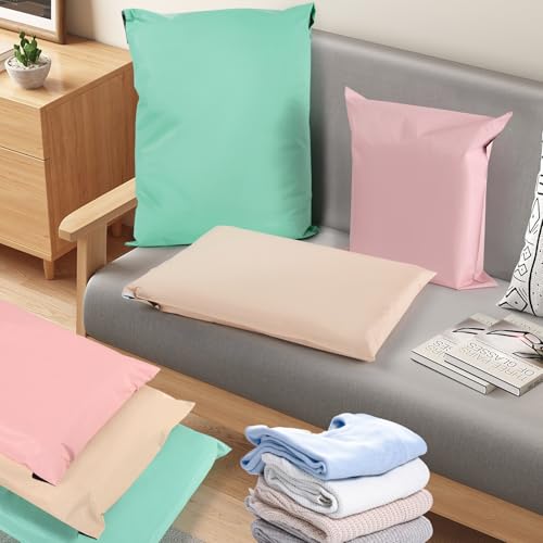 Pink, Yellow & Green Poly Mailers 30 Pack Self-Seal Shipping Envelopes for Small Business