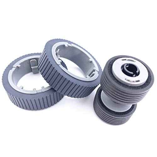 PA03670-0001 PA03670-0002 Scanner Paper Consumable Kit Pick Roller + Brake Roller Pickup Roller Compatible with fi-7160 fi-7260 fi-7140 fi-7240 fi-7180 fi-7280 fi-7300NX