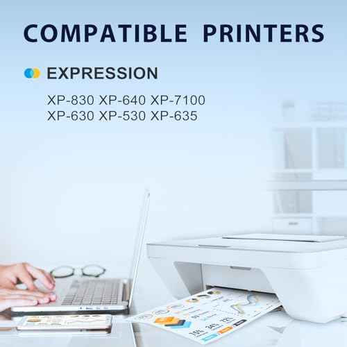 myCartridge Remanufactured Ink Cartridge Replacement for Epson 410XL 410 XL T410XL for Epson Expression XP-7100 XP-640 XP-830 XP-630 XP-635 XP-530 Printer (Black, PBK, Cyan, Magenta, Yellow) 5 Pack