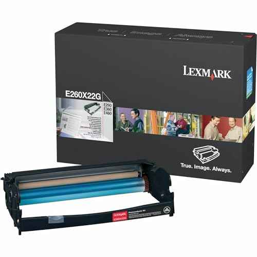 Lexmark¢â E260X22G Black Laser Photoconductor Kit