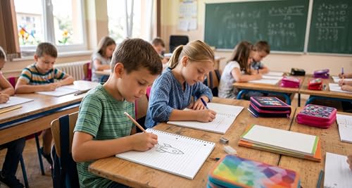 20 Pack School Supplies Set for K-12 Students with Pencils, Notebooks & More