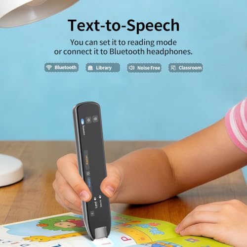 MOIDYOU Scan Translation Pen - 142 Languages Digital Reading & Assistive Tool for Learning & Travel