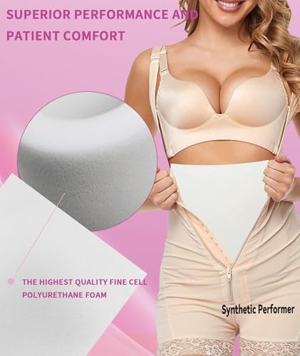 Birllaid 2 Pack Lipo Foam Pads for Post Surgery Recovery, Tummy Tuck & Liposuction, 8" x 11" - Variation 2