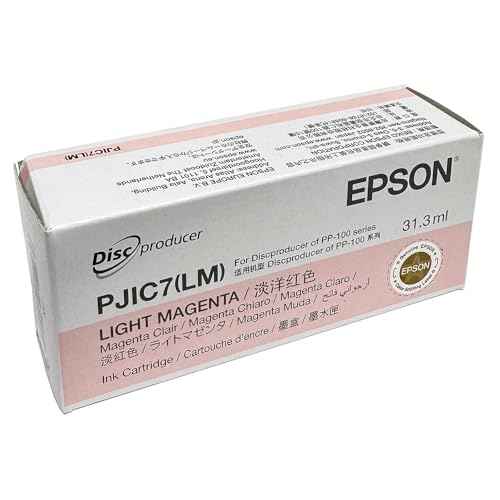 Digital Light Magenta Ink Cartridge (1-Pack) for DiscProducer PP-100, PP-50, PP-100II, PP-100N, PP-100BD, PP-100AP in Retail Packaging