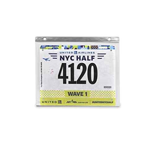 Gone For a Run Designed Bibfolio Race Bib Display Vinyl Protector Sheets | 4 Pack (12 Vinyl Sheets/Pack) - 48 Sheets
