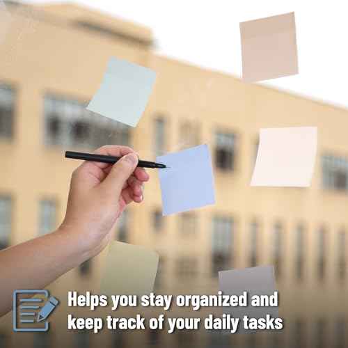 Mr. Pen- Sticky Notes, 3¡±x3¡±, 12 Pads, 600 Sheets, Colorful Sticky Notes 3x3, Whispers of Nature