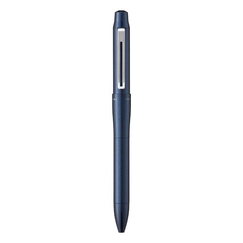 Uni Jetstream Prime 3&1 Multifunction Ballpoint Pen, Equipped with 0.5mm Oil-Based Ink (Black, Red, Blue), 0.5mm Mechanical Pencil, Metal Body, Dark Navy, MSXE4-5500-05D.9