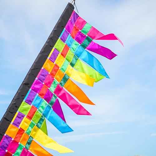 In the Breeze 4561 ? 6-Foot Fiesta Weave Banner ? Colorful and Fun Banner for Events, Business, Celebrations