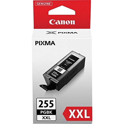 Canon PGI-255 Genuine Pigment Black XXL Ink Tank, Compatible with MX922 Printers