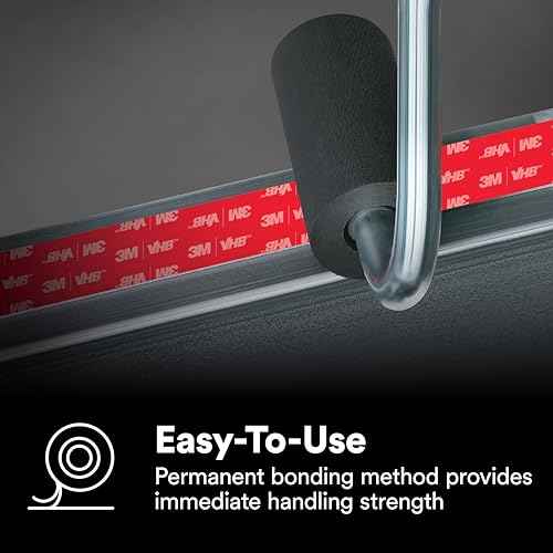 3M - 3/4-5-4910(PK 2) VHB Heavy Duty Mounting Tape 4910, Clear, 0.75" Width x 5yd Length (Pack of 2)