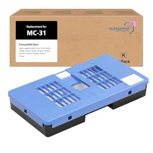 MC-31 MC 31 Maintenance Cartridge Replacement for Canon Imageprograf TM-200 TM-205 TM-300 TM-305 TM-5200 TM-5205 TM-5300 TM-5305 Printers (1 Pack)