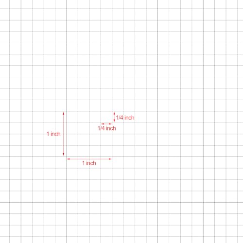 25 Sheet Graph Paper Pad 24" x 48" Large Graph 1" and 1/4" Ruled Grid Paper for Engineer Architect Designer Mathematician Draftsmen Sketch House Commercial Building Plan Drafting(White)