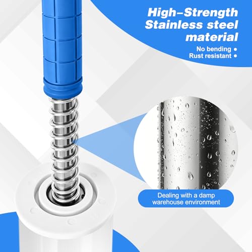 Heavy Duty 48" Stretch Film Dispenser Pole Holder for Pallet