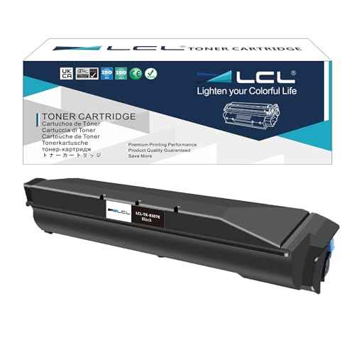 LCL TK8307 TK8309 Black Toner Cartridge Replacement for Kyocera TK-8307 TK8307K TK-8307K TK-8309K for TASKalfa 3050ci 3550ci 3051ci 3551ci Copystar CS-3050ci CS-3550ci CS-3051ci CS-3551ci (1-Pack)