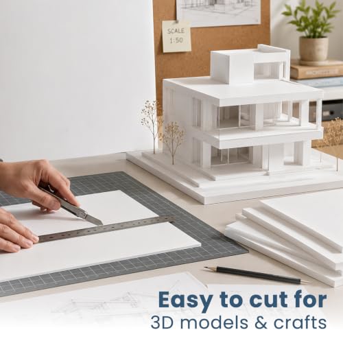 Goefun 12 Pack White Foam Board 11x14 Inch for Art & Craft Projects - Variation: White/11x14