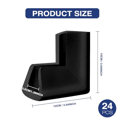 24Pcs Foam Protection Corner for Mirror TV Picture Frame,Packing