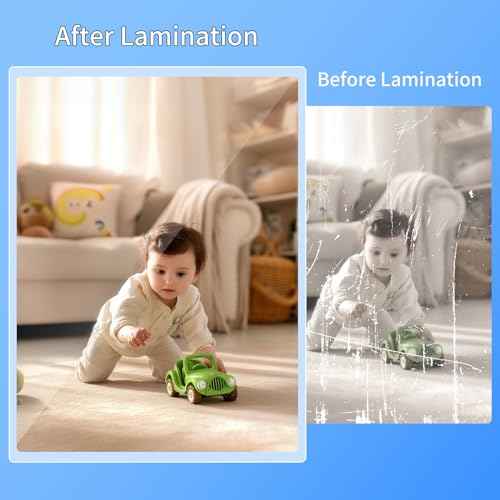 Thermal Laminating Sheets, 9¡± x 11.5¡± Laminating Sheets, 3 Mil Thickness Clear Laminating Pouches, Compatible Thermal Laminators, 500 Packs.