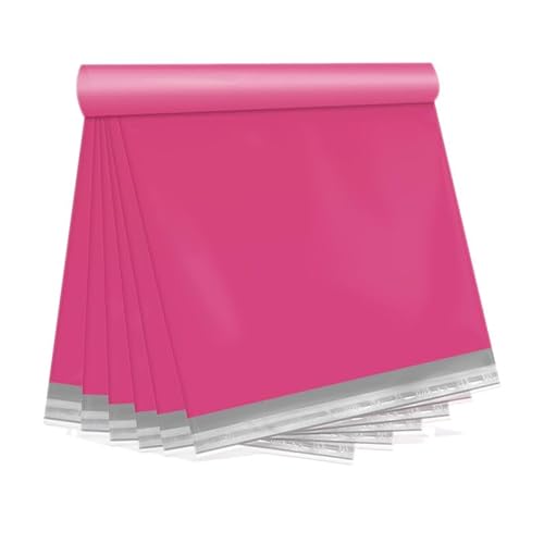 Pink Poly Mailers 14.5X19 100 Pack, Strong Adhesive Shipping Envelopes for Clothing/Shirt, Poly Bags for Small Businesses, Waterproof Mailing for Shipping, Packages Bags