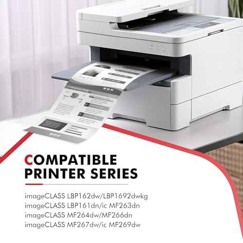 051 MF264DW Toner Cartridge Compatible for Canon Toner Cartridge 051 CRG-051 051H CRG-051H for imageCLASS MF264dw MF269dw MF267dw LBP162dw MF266dn MF263dn LBP161dn Printer 2-Pack