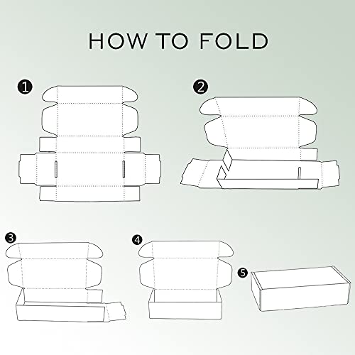 50 Pack 9x6x2'' Small Shipping Boxes, Black Corrugated Cardboard Mailers for Mailing Packaging Small Business (BK962-50)