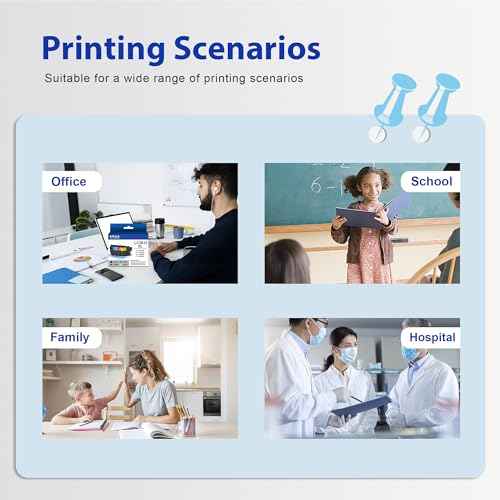 LC3013 XL Ink Cartridges High Yield Compatible for Brother LC3013 Ink for MFC-J491DW MFC-J497DW MFC-J690DW MFC-J895DW Printer - BK/C/M/Y