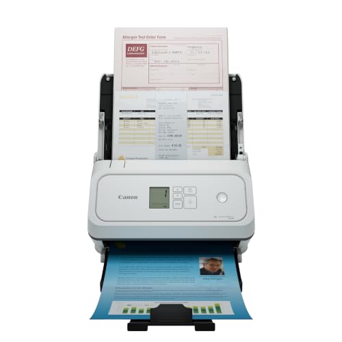 Canon imageFORMULA R40II Office Document Scanner - Duplex, Easy Setup, Cloud Scan