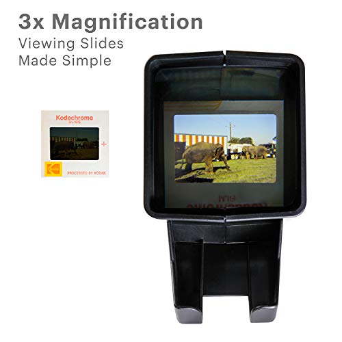 KODAK 35mm Slide and Film Viewer - Battery Operation, 3X Magnification, LED Lighted Viewing ? for 35mm Slides & Film Negatives