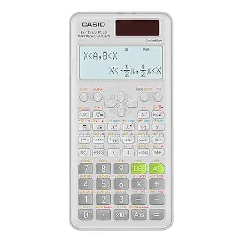 Casio fx-115ES Plus 2nd Edition ? Advanced Scientific Calculator | 280+ Functions, Natural Textbook Display? | Ideal for Math, Science, Engineering & Statistics
