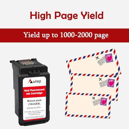 SL-870-1 Red Ink Cartridge Replacement for Pitney Bowes New SendPro Mailstation (CSD1) Postage Machines| Red| 16ML Large Capacity Ink