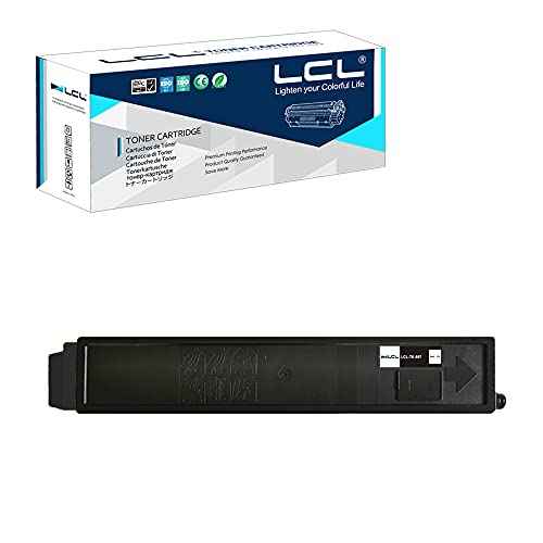 LCL Compatible Toner Cartridge Replacement for Kyocera TK897 TK-897 TK897K TK-897K 12000 Pages for Kyocera C8520MFP C8020MFP C8025MFP C8030MFP C8525MFP TASKalfa 205c 255c 206ci 256ci (1-Pack Black)