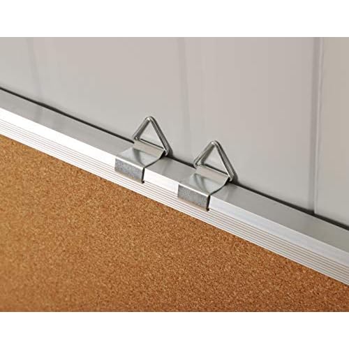 Cork Board Set for Wall - Bulletin Corkboard 30 x 20 in with 10 Thumb Tacks - Wall Hanging Message Memo Pin Board Tackboard Organizer for Home, Office, Desk and Cubicle (30x20 in)