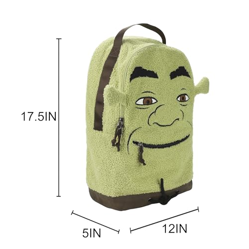 Shrek Character 17.5" Green Backpack