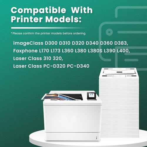 GREENBOX Compatible Canon S35 Toner Cartridge Replacement for Canon 7833A001AA Toner for imageCLASS D300 D310 D320 D340 D360 D383 Faxphone L170 L360 L380S Laser Class PC-D320 PC-D340 (1 Black)