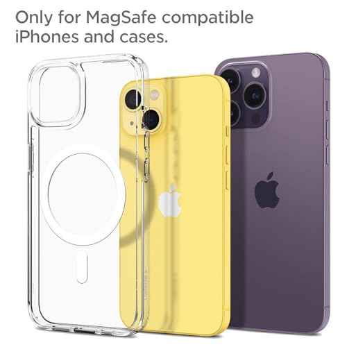 Spigen for MagSafe Mount, Compatible with iPhone 17/16/15/14/13/12, Pixel 10/Pro/Pro XL/Fold, Pixelsnap, AirPods Pro 3/2/1, AirPods 4/3 Magnetic Mounting on Laptops/Monitors - Silver (S312)