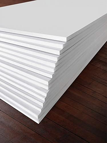 White Foam Board - 24 x 36 Inch Acid-Free Foam Core Sheets | 15 Pack for Art, Crafts & Presentations
