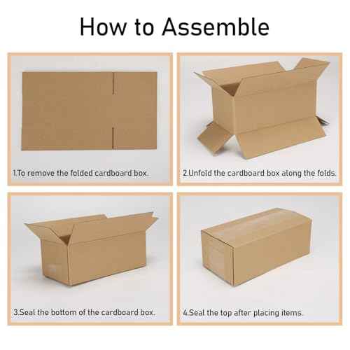 CRUGLA 40 Packs 11x6x6 Shipping Boxes for Small Business, Corrugated Cardboard Boxes Bulk for Shipping Packing Mailing