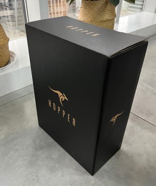 Footrest by Hopper – Rock, Bounce & Move While You Sit | Under Desk Foot Rest for Comfort, Ergonomics, Focus & Fidgeting | Great for Office, Home & Gaming