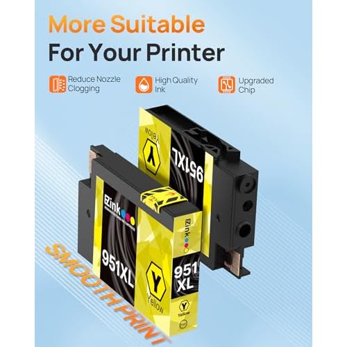 E-Z Ink Compatible Ink Cartridge Replacement (1 Yellow)