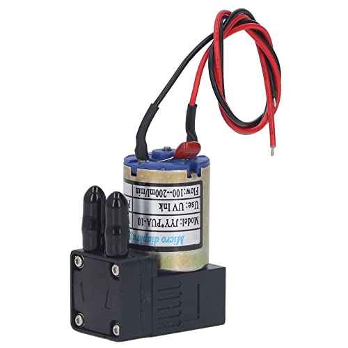 DC24V 3W Small Ink Pump Fast Heat Dissipation Plastic Small Printer Inkjet Ink Pump Replacement for Printer Accessories