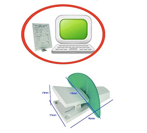 B4 Document Clip Holder for Reading & Typing - Holds Up to 20 Sheets, Korean Made