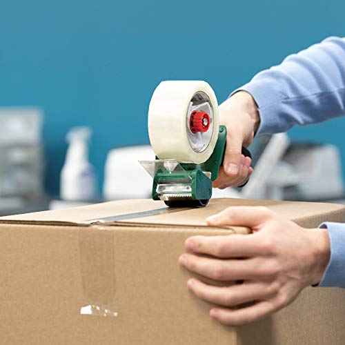 Duck Brand Standard Packaging Tape Refills - 4 Extra Long Rolls of Clear Packing Tape - Shipping, Mailing and Moving Supplies - 3" Core - 1.88 Inch x 100 Yards - Clear (240593)