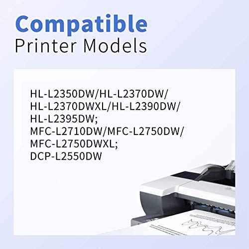 myCartridge SUPRINT Compatible Toner Cartridge Replacement for Brother Drum DR730 TN-760 Toner Cartridge DR-730 Drum and TN730 TN760 for MFC-L2710DW MFC-L2750DW HL-L2370DW HL-L2350DW Printer (3 Packs)